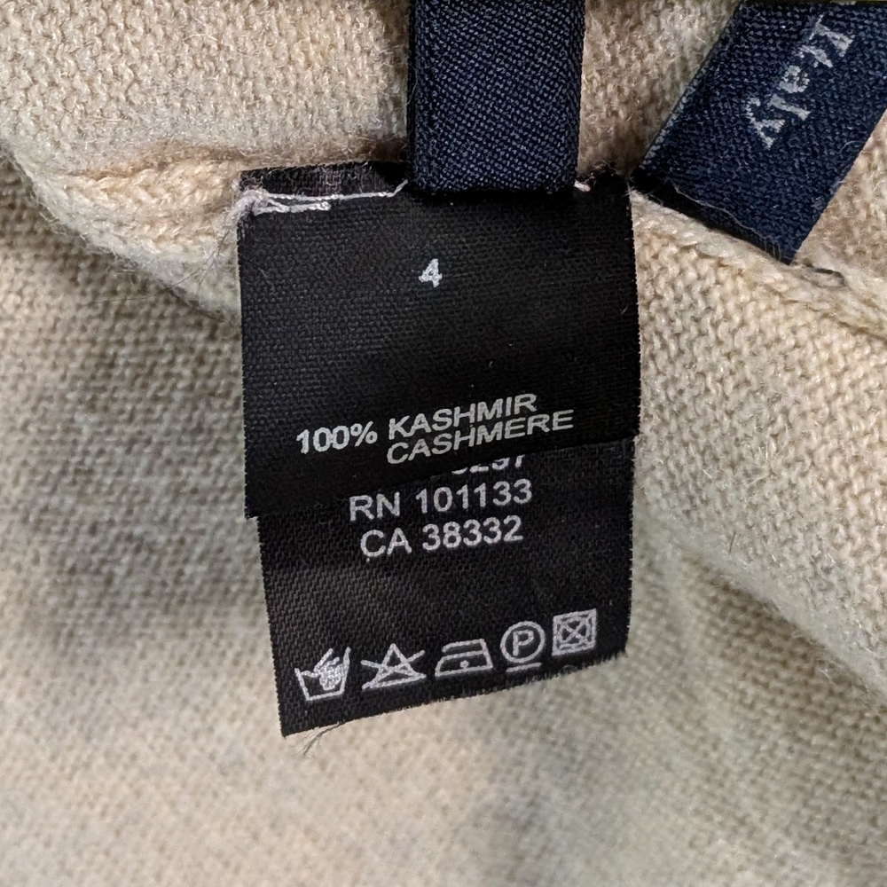 Cashmere Ermenegildo Zegna Stunning Zip Up Sweater. Luxury Item Men's XL - Picture 9 of 11